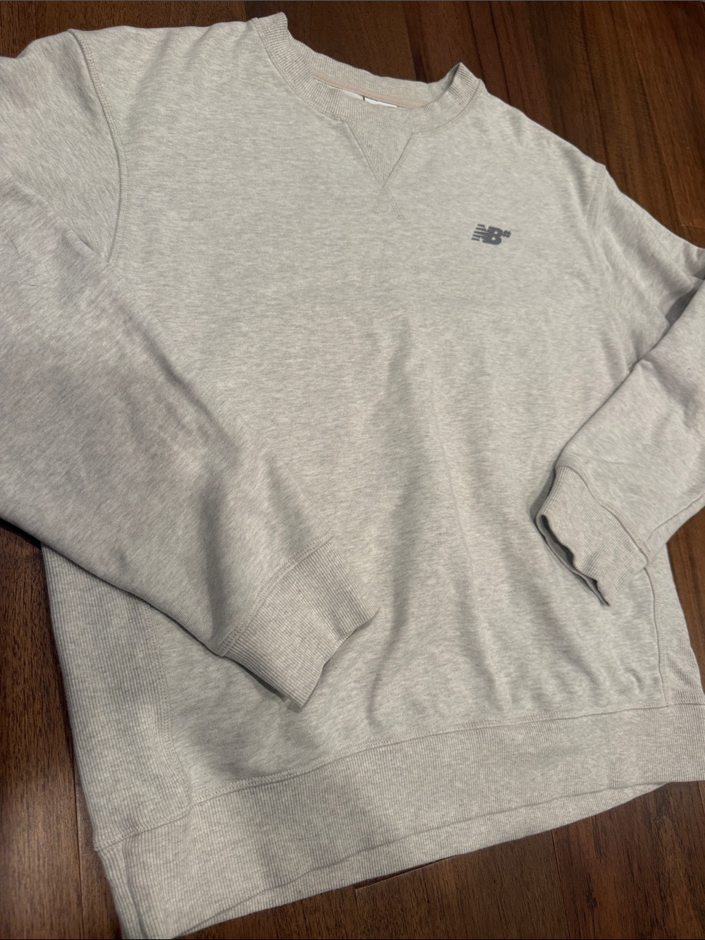 New Balance Heather Gray Crewneck Sweatshirt